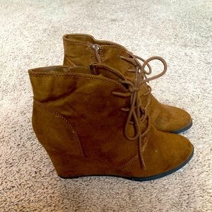 Wedge Booties